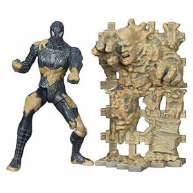 Spider-Man 3 Action Figure - Spider Man Super Kick Action with Subway Sandman Spider-Man 3 Action Figure - Spider Man Super Kick Action with Subway Sandman