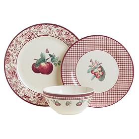 Pfaltzgraff Delicious 12-Piece Dinnerware Set, Service for 4 by Dinnerware
