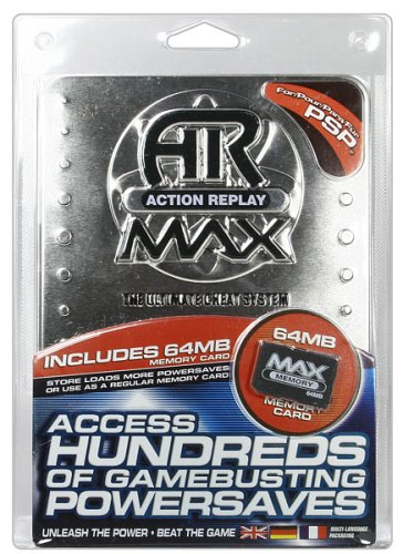 Projektoren: PSP - Action Replay Max inkl. Max Memory 64 MB [Speicherkarte]