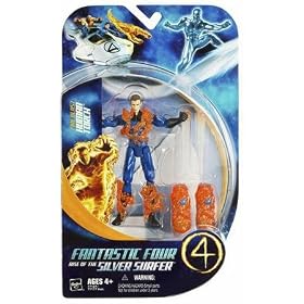 Fantastic 4 Action Figureure Fire Blast Human Torch by Hasbro