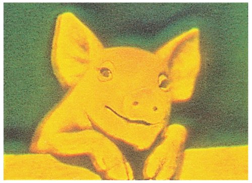 Heimkinosysteme: Hama 3D-Hologramm, Motiv: lachendes Ferkel
