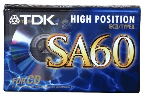 TV Ger&auml;te: TDK SA 60 E Audio-Kassette (60min)
