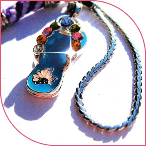 MP3 Player: MOSCH Handyschmuck Flip Flop, Schmetterling
