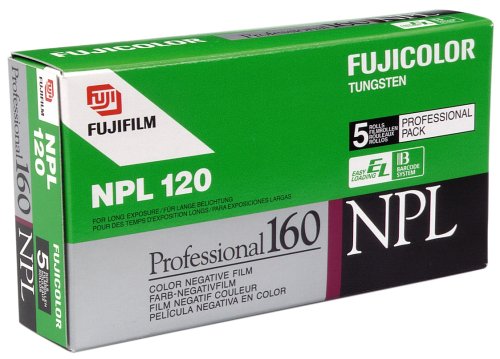 Festnetztelefone: Fuji NPL 160 120-5 Color Negativ-Film