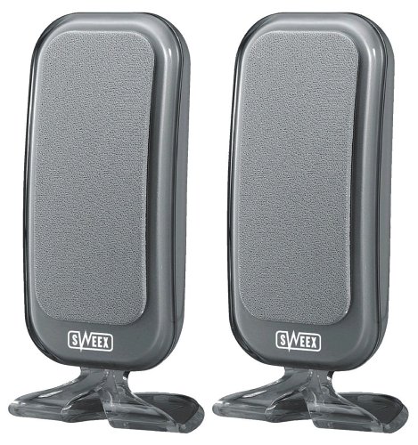 Festplatten: Sweex SP006 USB Speakerset 100 WATT Silver PC-Lautsprecher