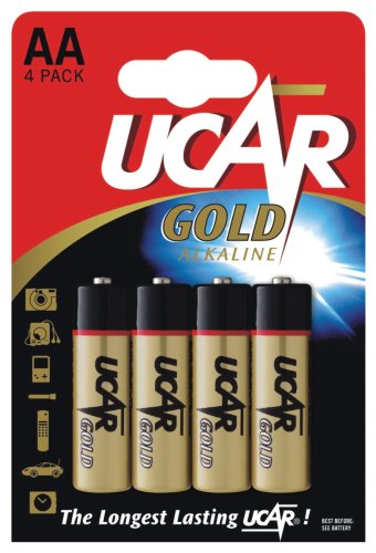Audio und Video: Ucar LR6 AA Gold Alkaline Mignon 4er Pack