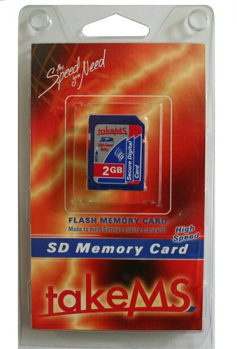 Heimkinosysteme: HighSpeed-SecureDigital Card 2GB (60x) takeMS Retail