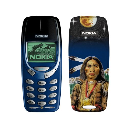 Festplatten: SBM Original NOKIA 3310/3330 Airbrush Geh�use Motiv: Sioux