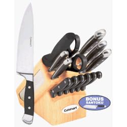 Cuisinart Triple Riveted 14 Piece Cutlery Set CA4C15N by Cutlery