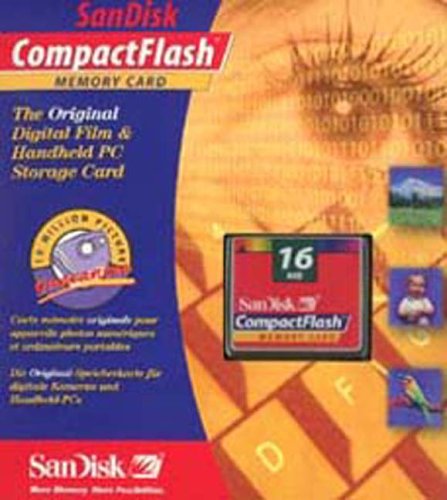 Festplatten: Sandisk CF 16.0 MB CompactFlash Card