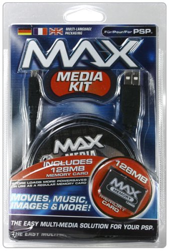 Projektoren: PSP - Max Media Kit inkl. Max Memory 128 MB [Speicherkarte]