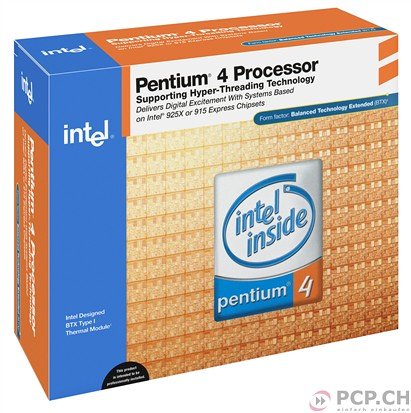 Navigationssysteme: Intel Pentium 506 2.667GHz Prozessor Sockel 775 FSB533 1MB Cache mit K�hler 64bit Extended Memory Technologie