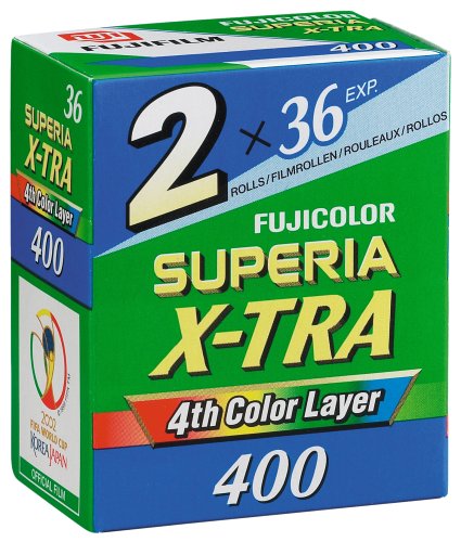 Festnetztelefone: Fuji Superia X-TRA 400 Color Negativ-Film (� 36 Bilder) 2er Pack