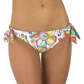 Xhilaration® Mod Floral Side-Tie Swim Bottoms