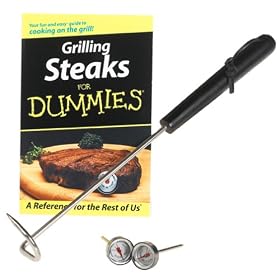 Charcoal Companion Grilling Steaks For Dummies Set by Charcoal Grills