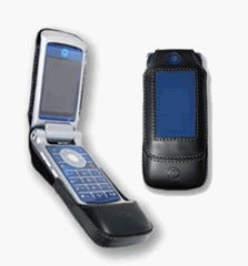 TV Ger&auml;te: Topp-Design ME-DL-TB95 Lady-Line Ledertasche f�r Motorola MOTOKRZR K1