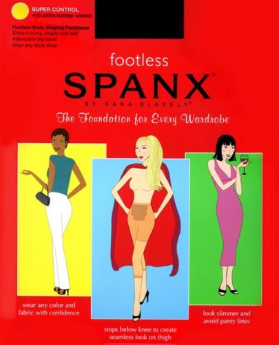 Spanx Super Footless Body Shaping Pantyhose Hosiery