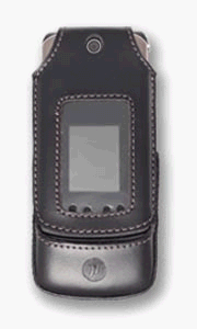 TV Ger&auml;te: Topp-Design ME-DL-TC35 Turn-Line Ledertasche f�r Motorola MOTOKRZR K3
