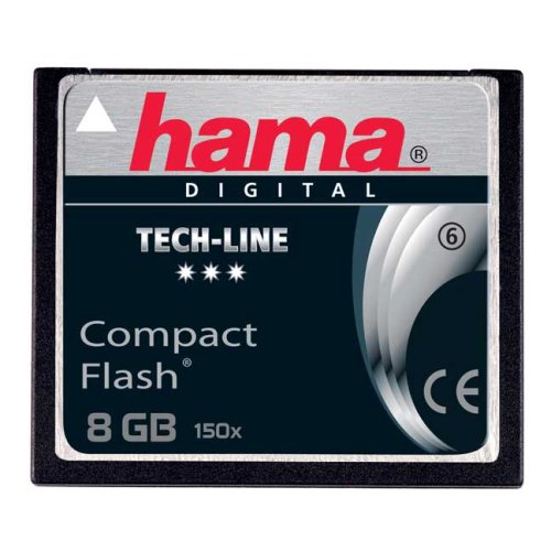 TV Ger&auml;te: Techline CF 8 GB 150x Compact Flash Speicherkarte