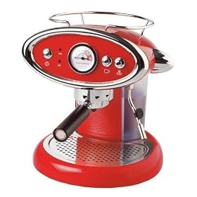 FrancisFrancis 206001 X6 Trio espresso machine in red. by Francis Francis