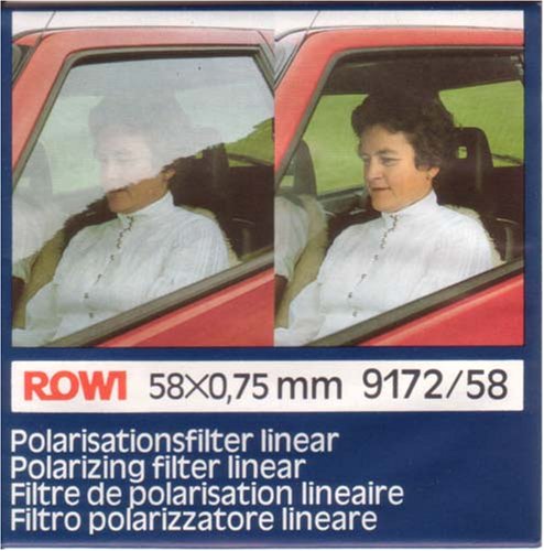 Projektoren: Polfilter Linear, 58mm