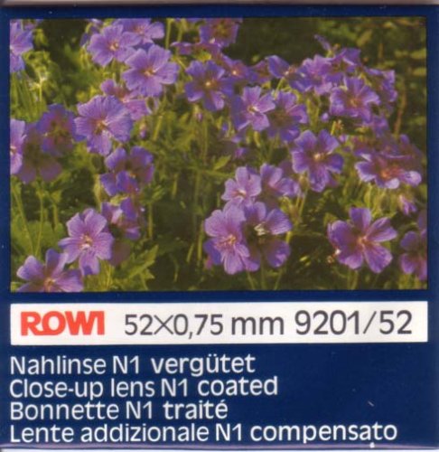 NoteBook: Nahlinse N1, verg�tet, 52 mm