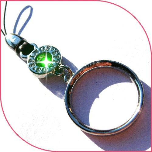 DVD Player: Original SPINOS Handyschmuckring Peridot