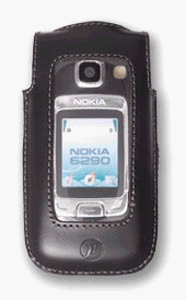 TV Ger&auml;te: Topp-Design ME-DL-TC25 Ledertasche Lady-line f�r Nokia 6290