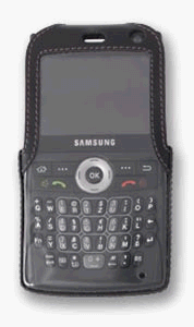 TV Ger&auml;te: Topp-Design ME-DL-TC31 Turn-Line Ledertasche f�r Samsung SGH-i600