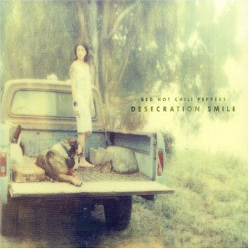 E Desecration Smile by Red Hot Chili Peppers album cover