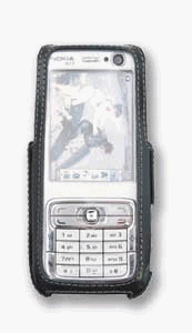 TV Ger&auml;te: Topp-Design ME-DL-TB05 Ledertasche Lady-line f�r Nokia N73