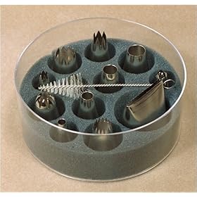 Pastry Tubes, 14-Piece Set, Ateco by Ateco