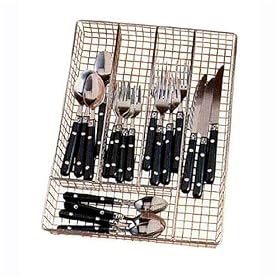 Chrome Cutlery Storage Tray by Progressive by Progressive