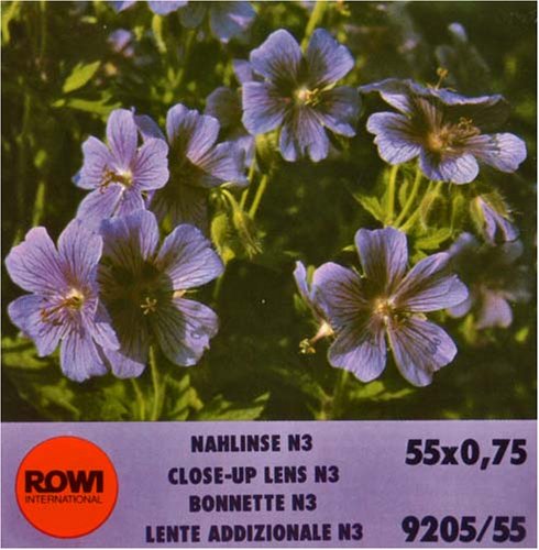 NoteBook: Nahlinse N3, verg�tet, 55mm
