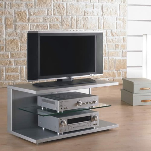 Digitalkameras: Design Plasma TV Rack, Vogels PEX 13 in silber