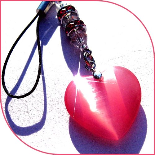MP3 Player: MOSCH Handyschmuckherz in Rosa