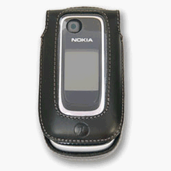 TV Ger&auml;te: Topp-Design ME-DL-TA46 Ledertasche Turn-line f�r Nokia 6131