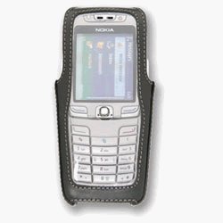TV Ger&auml;te: Topp-Design ME-DL-TA68 Turn-Line Ledertasche f�r Nokia E70
