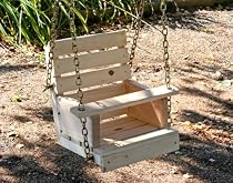 Unfinished Pine Child's Swing
