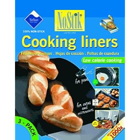 IMCG C242840 NoStik 3-Pack Bakeware + Microwave + Fry Pan Liner Set by IMCG