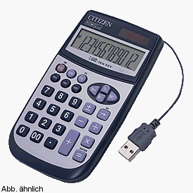 Camcorder: CITIZEN USB Taschenrechner USB12