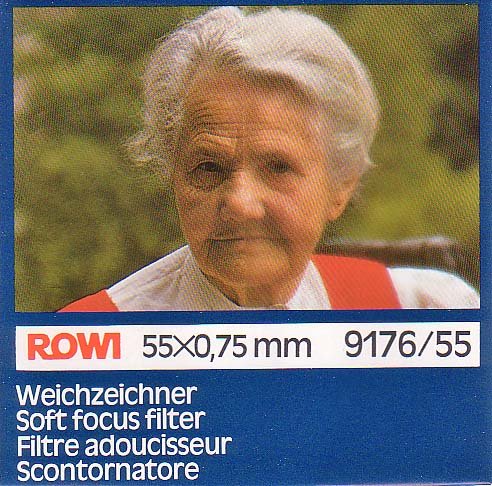 TFT Monitore: Weichzeichner 55mm