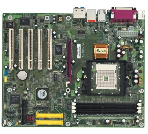 Drucker: EPoX EP-8HDA5+ Mainboard VIA K8T800 + 8237 / Sockel 754 / 1.6GTs / ATX