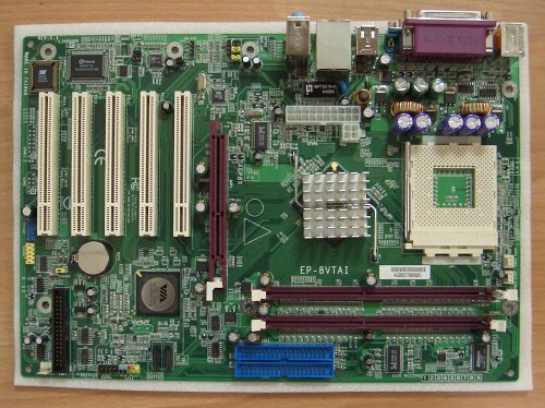 Drucker: Epox EP-8VTAI Motherboard Socket A VIA KT880 1A/5P LAN SATA RAID SOUND ATX
