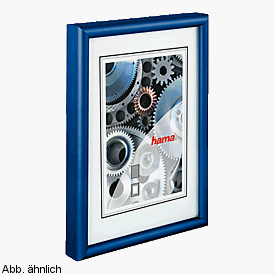 Heimkinosysteme: Hama 61135 Alu Rahmen Chicago Blau 30X40