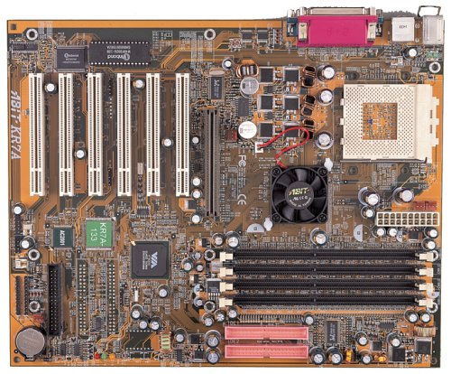 Elektronik und Foto: Abit KR7A-133 SKTA VIAKT266A+8233A Mainboard