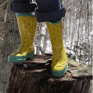 Yellow Women's Wellington Boots