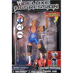 Kurt Angle - Deluxe Aggression 1 WWE Wrestling Action Figure Kurt Angle - Deluxe Aggression 1 WWE Wrestling Action Figure