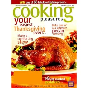Cooking Pleasures by Cooking Magazines