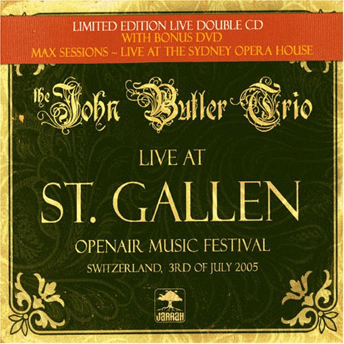 John Butler Trio - Live at St Gallen [Limited ed. CD + DVD] [Australian Import] - Zortam Music